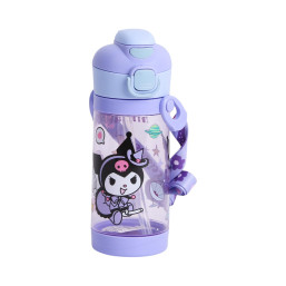 Water Bottle 500ml - Sanrio Kuromi 
